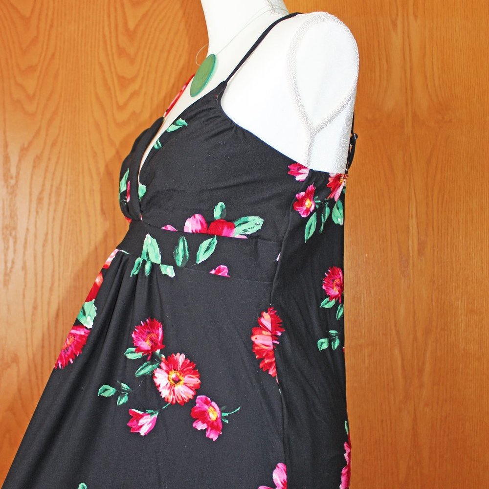 Women's Wrap Maternity Dress Adjustable Straps XL